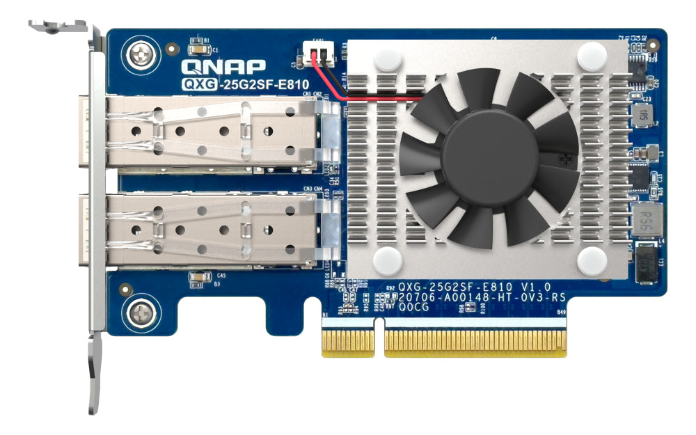 Dual-port SFP28 25GbE network expansion