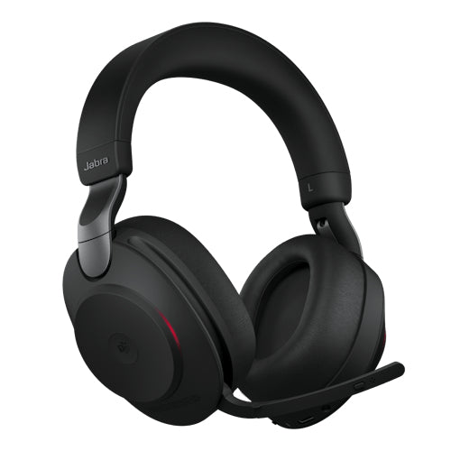 Jabra Evolve2 85 - Link380A Ms Casque Avec fil Arceau Bureau/Centre d'appels USB Type-A Noir