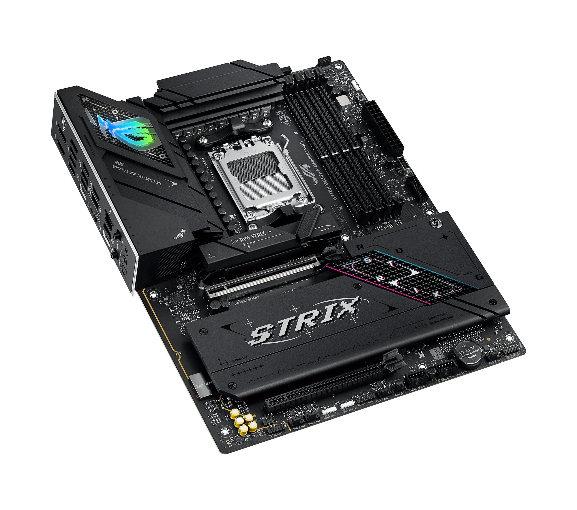 ASUS ROG STRIX B850-F GAMING WIFI AM5 DDR5 ATX MB 1xHDMI 1xDP 4xM.2 2xSATA