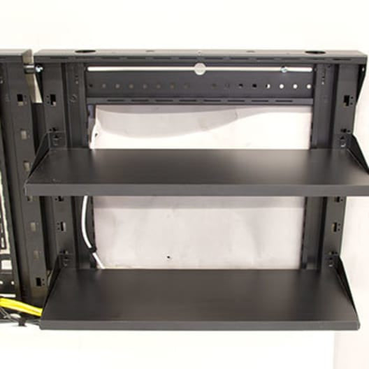 Middle Atlantic C3 Series 1 Bay Credenza Shelf Kit - Black