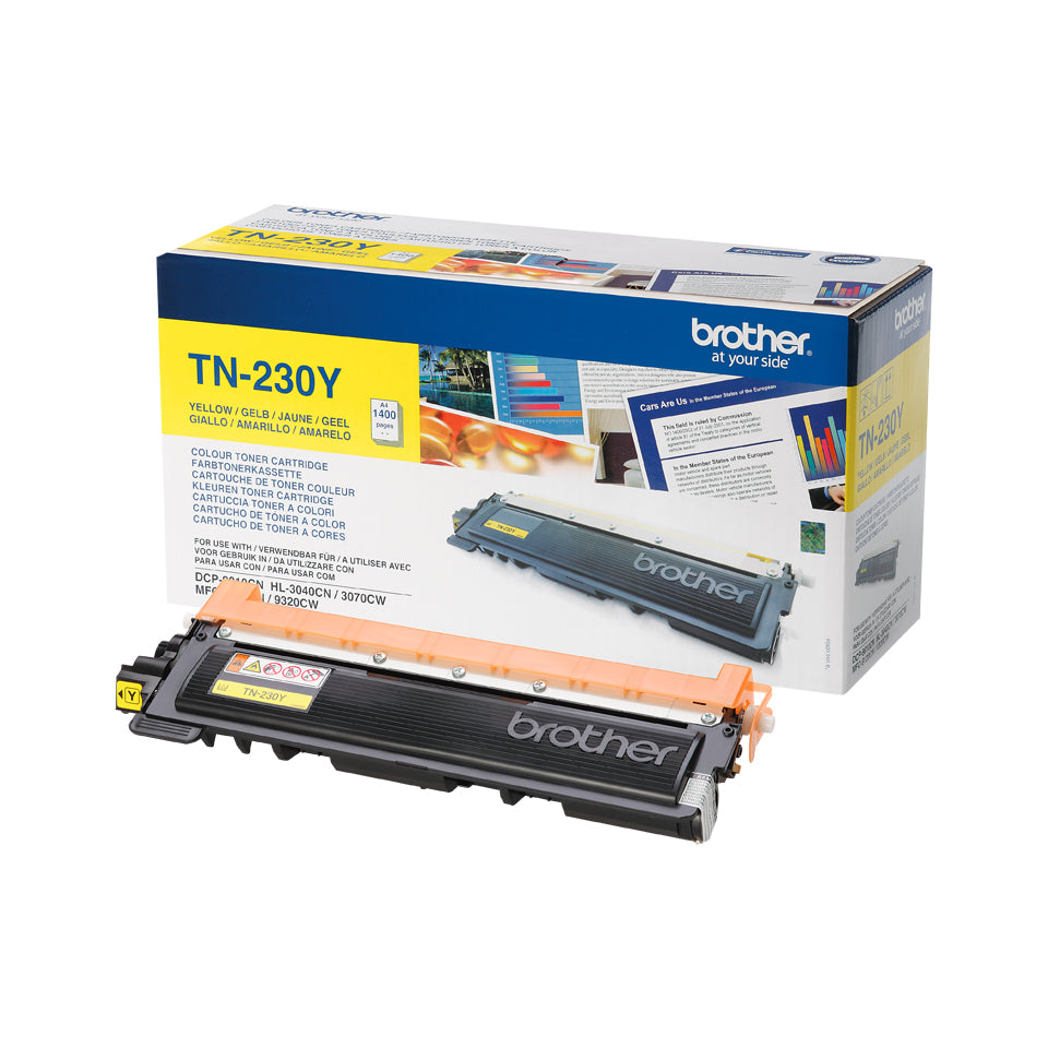 BROTHER TN-230 cartouche de toner jaune capacité standard 1.400 pages pack de 1
