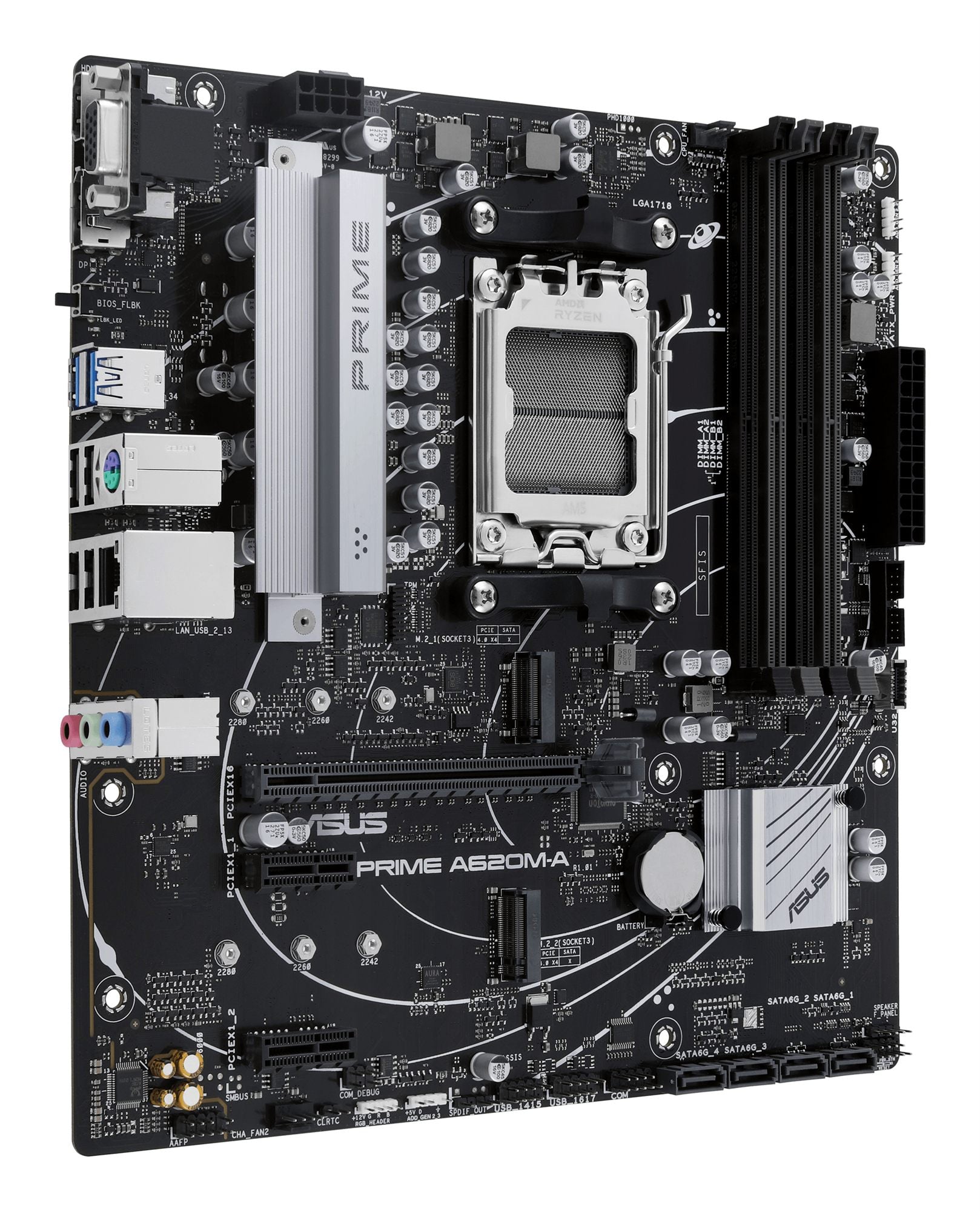 ASUS PRIME A620M-A-CSM AM5 MB 4xDDR5 4xSATA 2xM.2