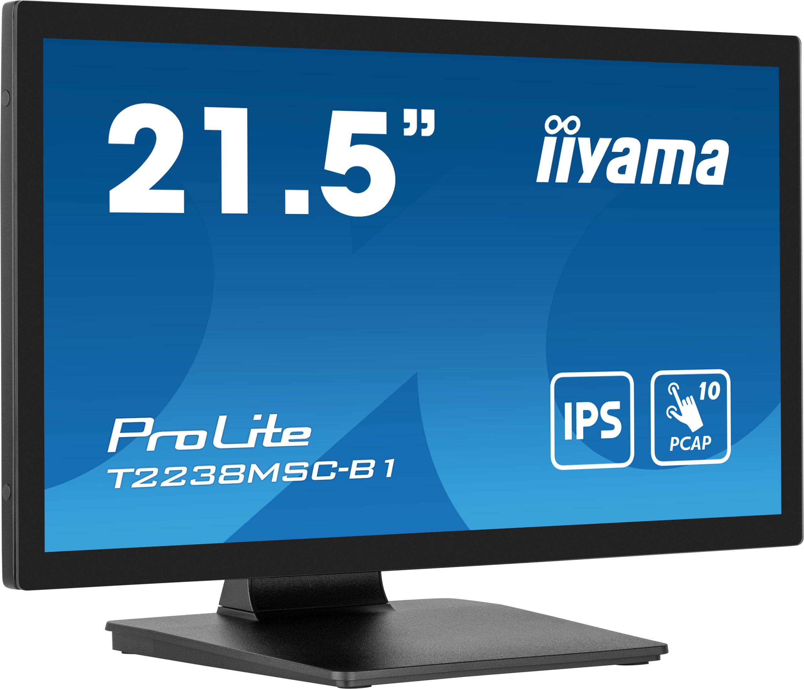 21.5" Bonded PCAP Bezel Free 10P Touch w