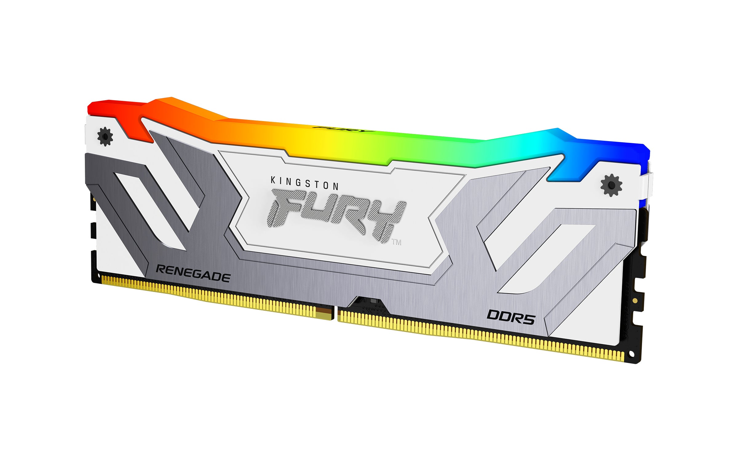 KINGSTON 24Go 8800MT/s DDR5 CL42 CUDIMM FURY Renegade RGB White