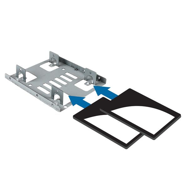 Dual 2.5 SATA HDD to 3.5 Mount Bracket
