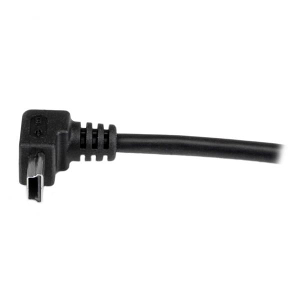 1m USB to Up Angle Mini USB Cable