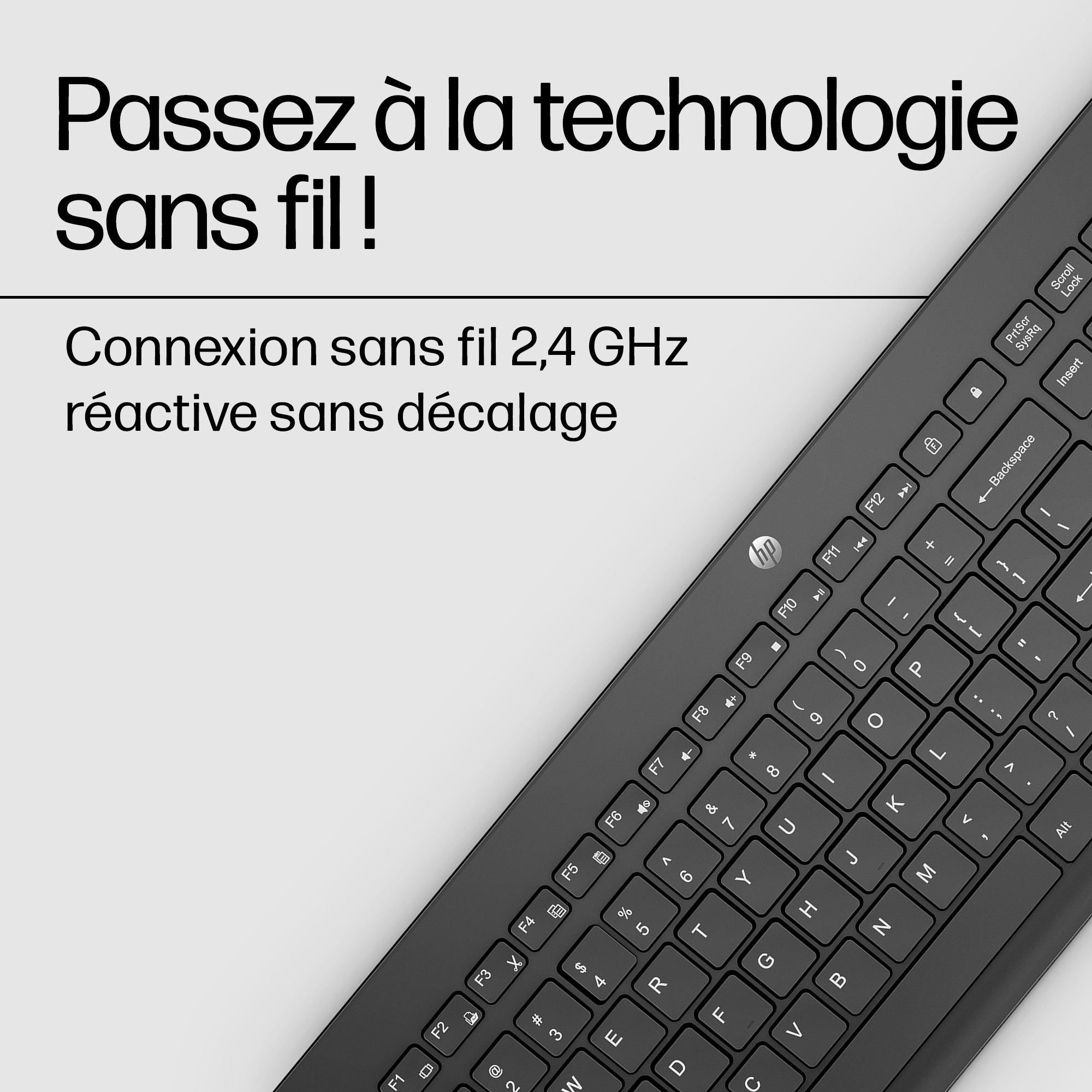 HP 230 Wireless Keyboard Black EMEA-INTL