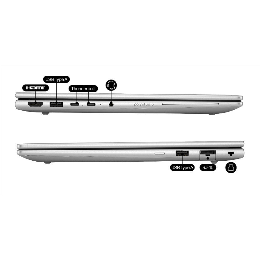 HP EliteBook 6 G1a AMD Ryzen 5 230 14p WUXGA 24Go DDR5 512Go SSD be+BT 3C Batt FPS UMA W11P 1yr Wrty