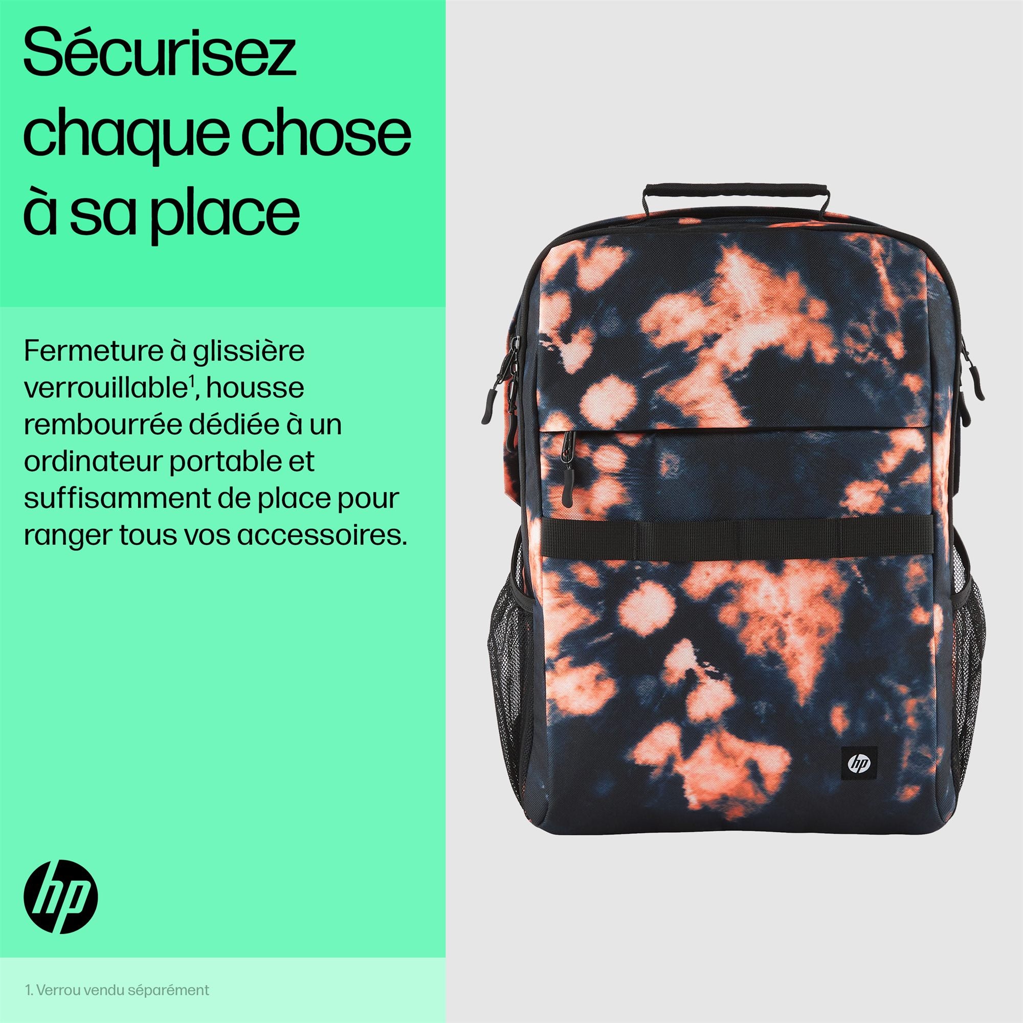 HP Campus XL Tie dye Backpack