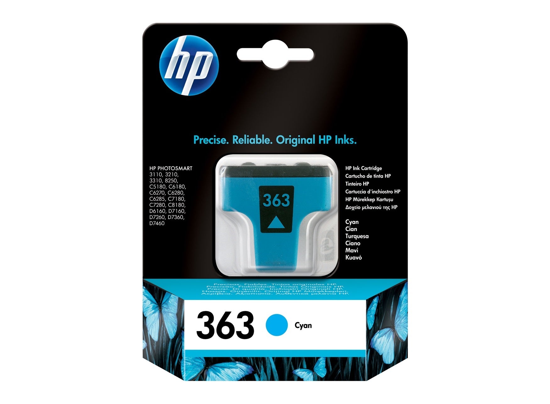 HP 363 Ink Cart/Cyan