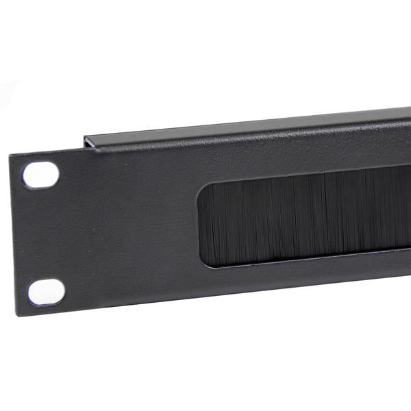 1U Brush Strip - Rack Cable Management