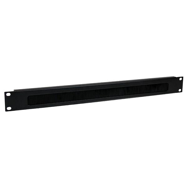 1U Brush Strip - Rack Cable Management
