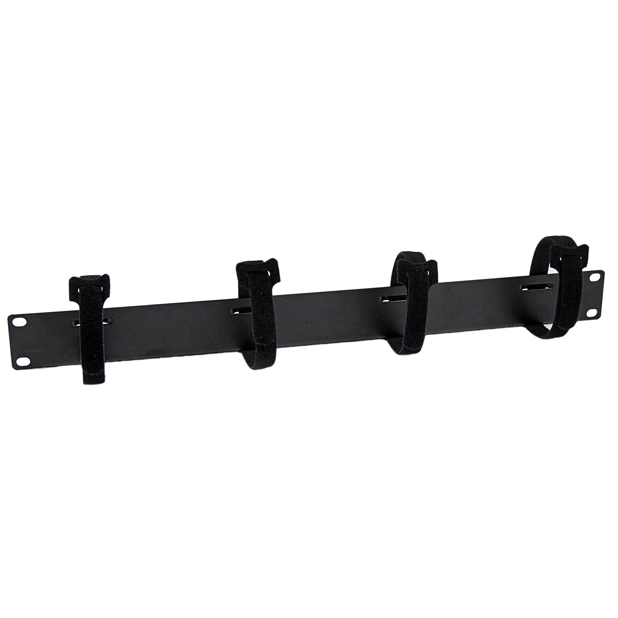 1U Rack Cable Management Panel with Ties
