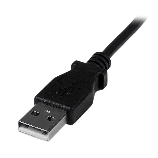 2m USB to Down Angle Mini USB Cable