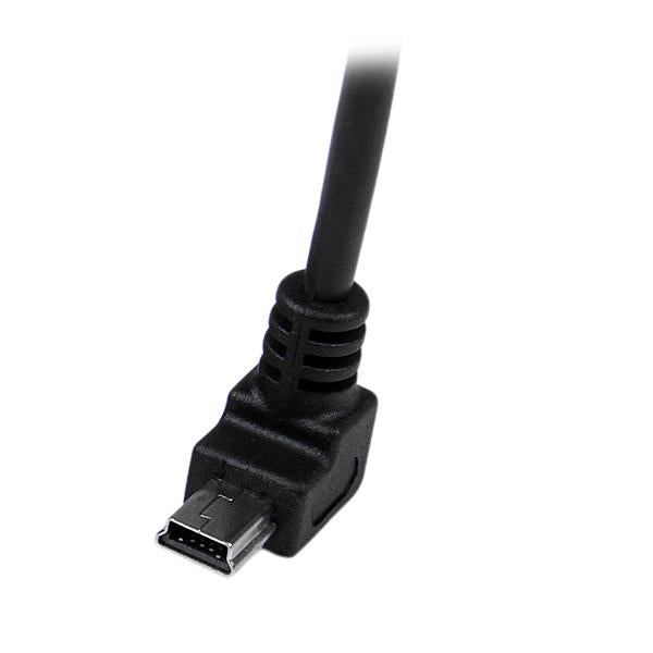2m USB to Down Angle Mini USB Cable
