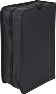 Nylon 128+8 Capacity 2-up CD Wallet