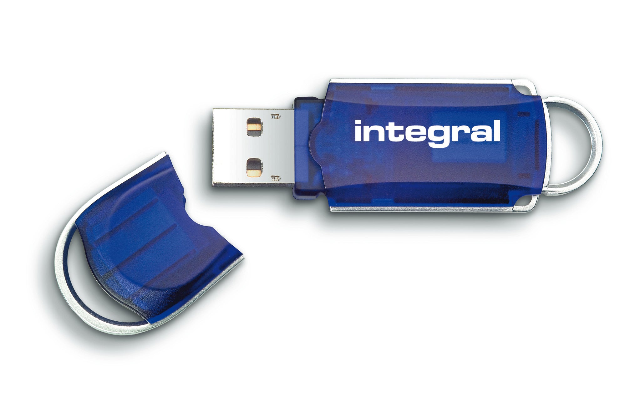128GB USB2.0 DRIVE COURIER BLUE