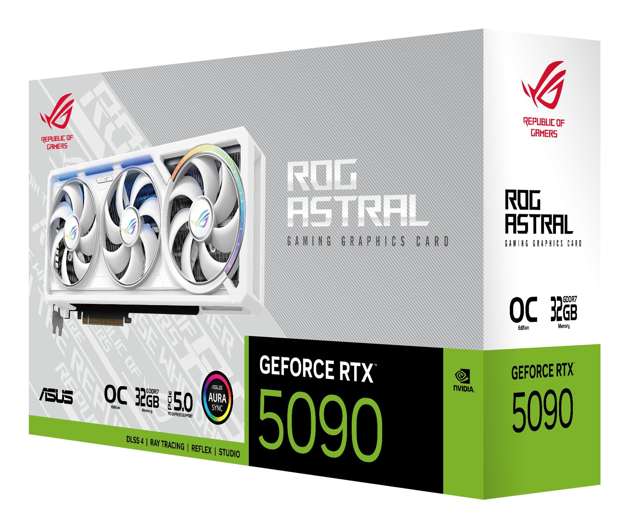 ASUS ROG ASTRAL RTX 5090 O32G WHITE 2xHDMI 3xDP