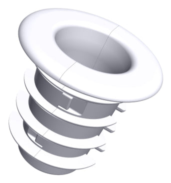 Biamp Grommet for 16mm (5/8in) Hole White