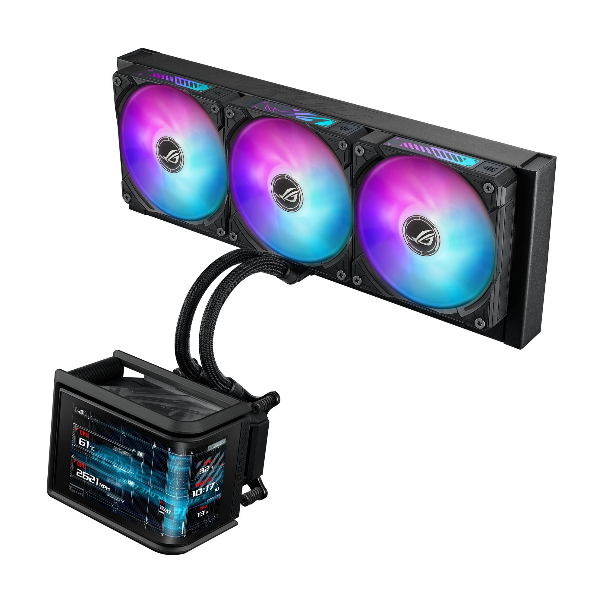 ASUS ROG RYUO IV SLC 360 ARGB CPU liquid cooler