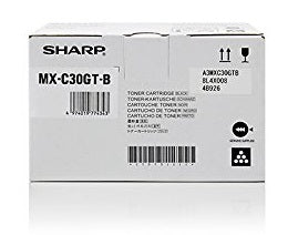 Sharp MXC30GTB Cartouche de toner 1 piece(s) Original Noir