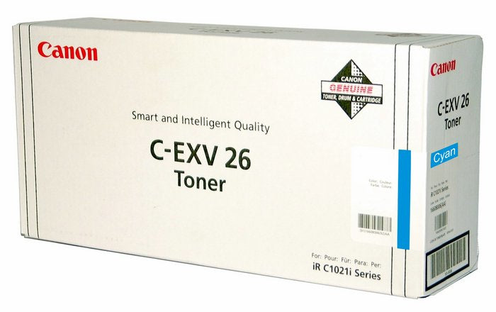 CANON C-EXV 26 cartouche de toner cyan capacité standard 6.000 pages pack de 1