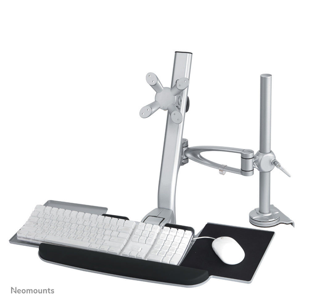 Screen/Keyb/Mouse Desk Mount 10-24" SILV