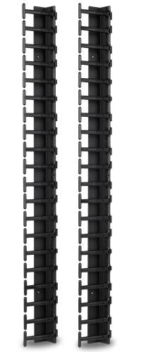 Vrt Cbl Mngr N/Shelter SX 600mm W 42U x2