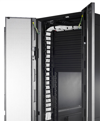 Vrt Cbl Mngr N/Shelter SX 600mm W 42U x2