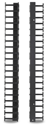 Vrt Cbl Mngr N/Shelter SX 600mm W 42U x2