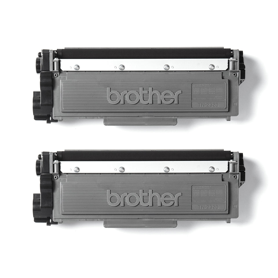BROTHER TN2320 TWIN-pack black toners BK 2600pages/cartridge