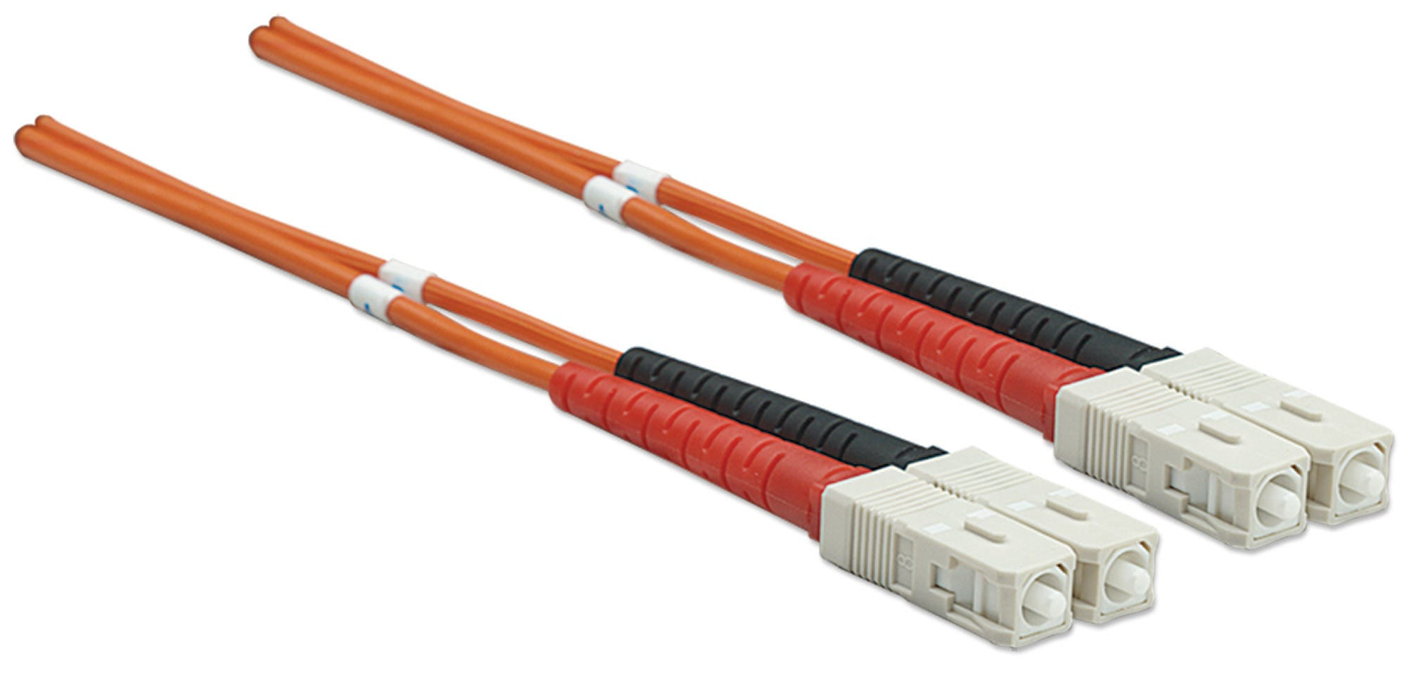 Intellinet 472630 câble de fibre optique 20 m SC OM2 Orange