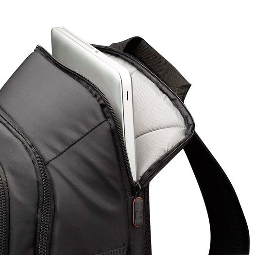 Nylon SLR Backpack full-size black/red