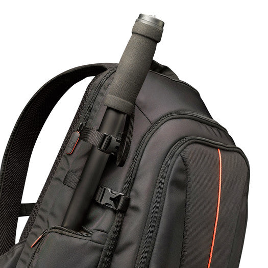 Nylon SLR Backpack full-size black/red
