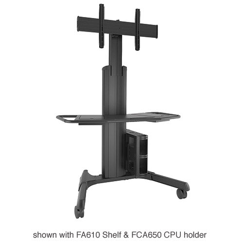 Chief Manual Height Adj Mobile AV Cart 30to55