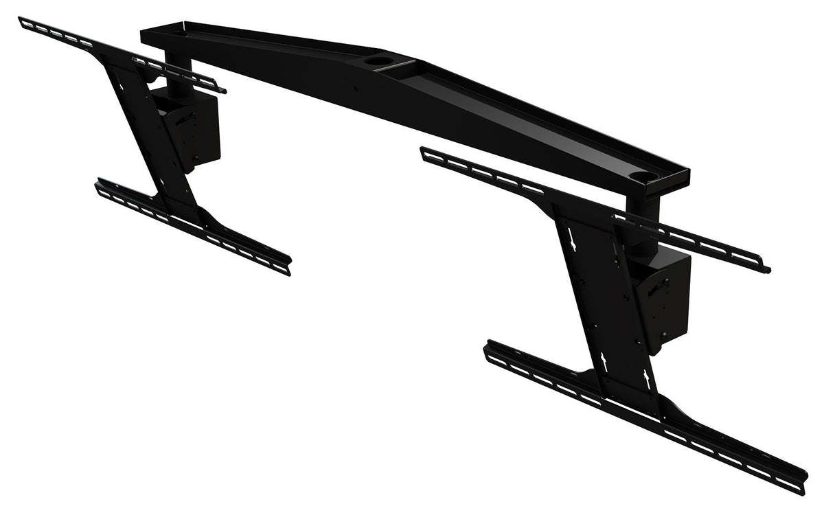 Peerless Dual Display Ceiling Mount for 40in to 70in Displays Black