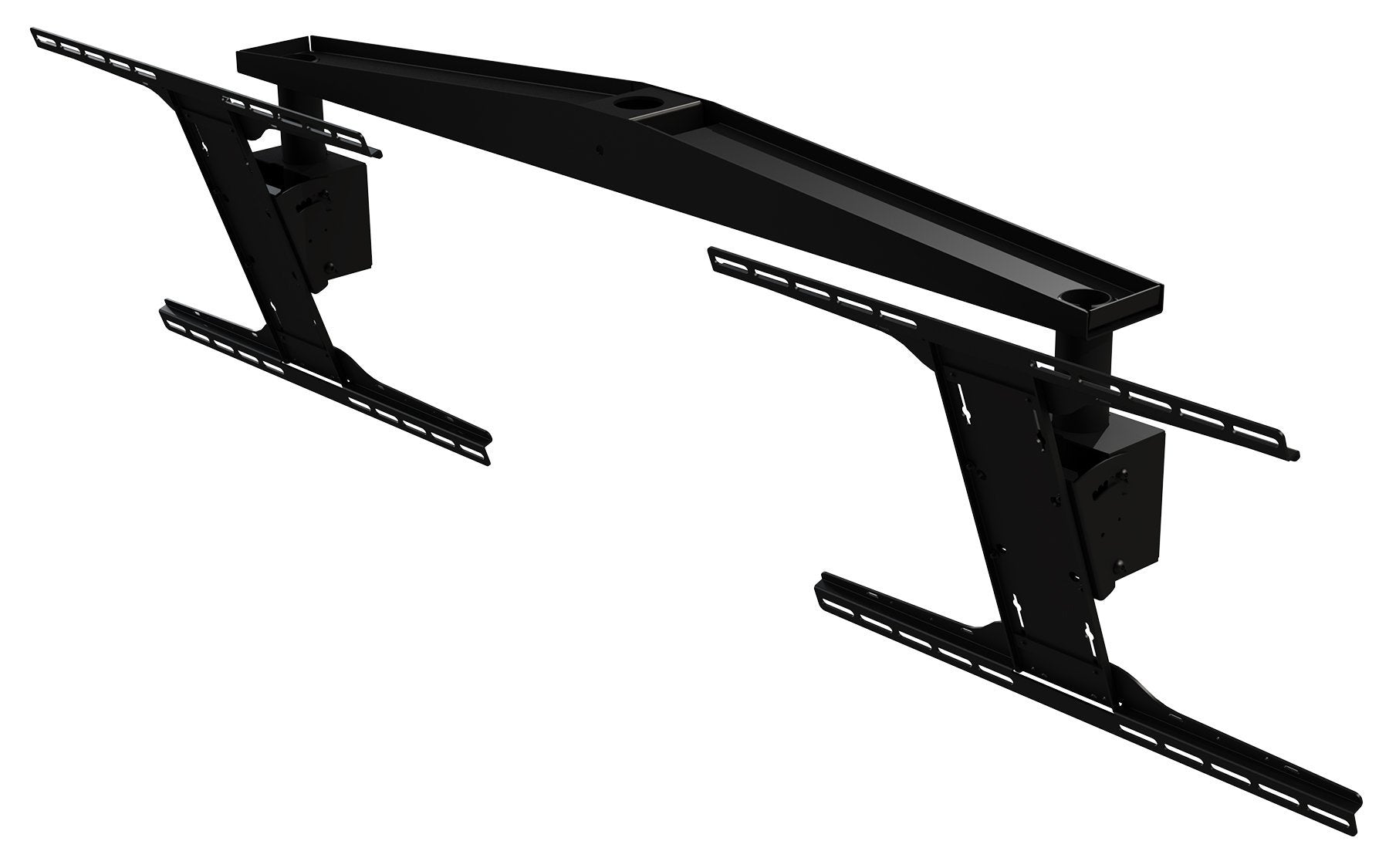 Peerless Dual Display Ceiling Mount for 40in to 70in Displays Black
