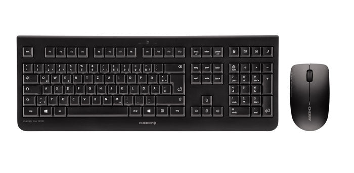 CHERRY Pack clavier & souris DW 3000 Sans fil noir