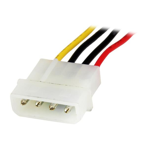 12in Molex LP4 Power Extension Cable M/F