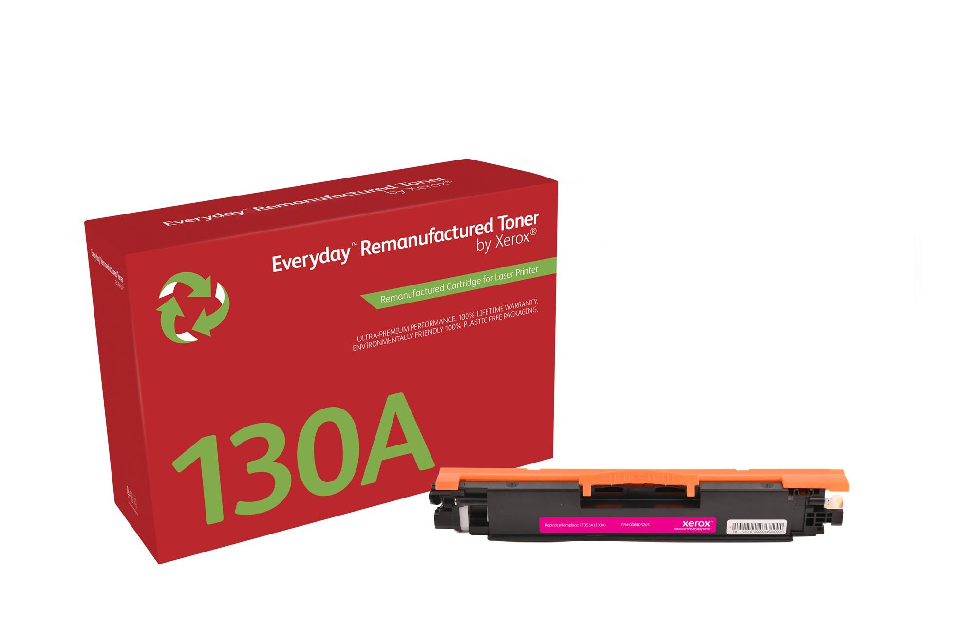 XEROX Magenta Toner Cartridge equivalent to HP 130A for use in HP CLJ Pro M176 MFP M177 MFP