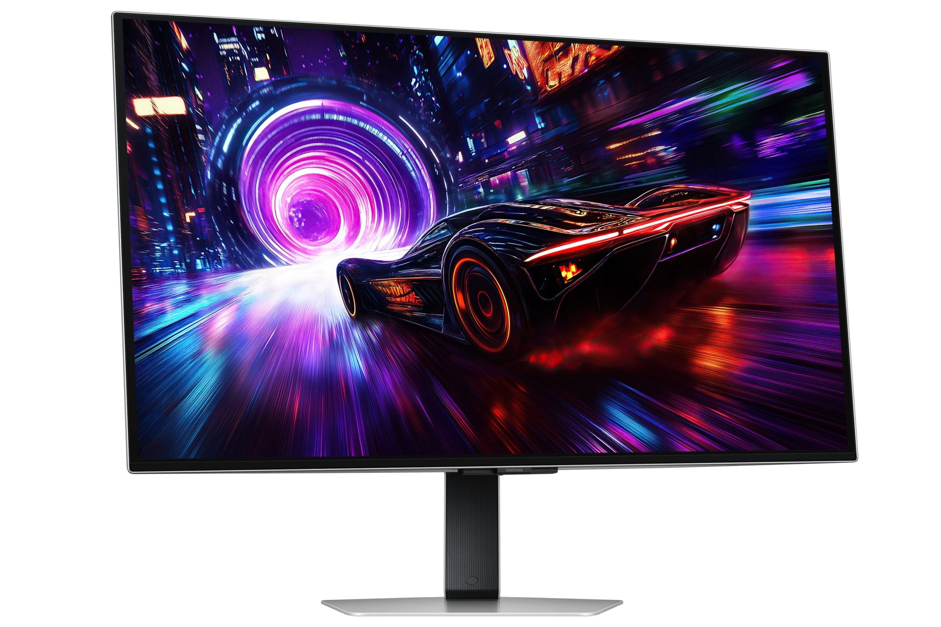 SAMSUNG ODYSSEY QD -OLED G81SF - Ecran gaming- 32p- UHD 4K- 240 Htz- 0,03 ms -Glare Free - HDR400 -2xHDMI- DP - 3xUSB Pivot