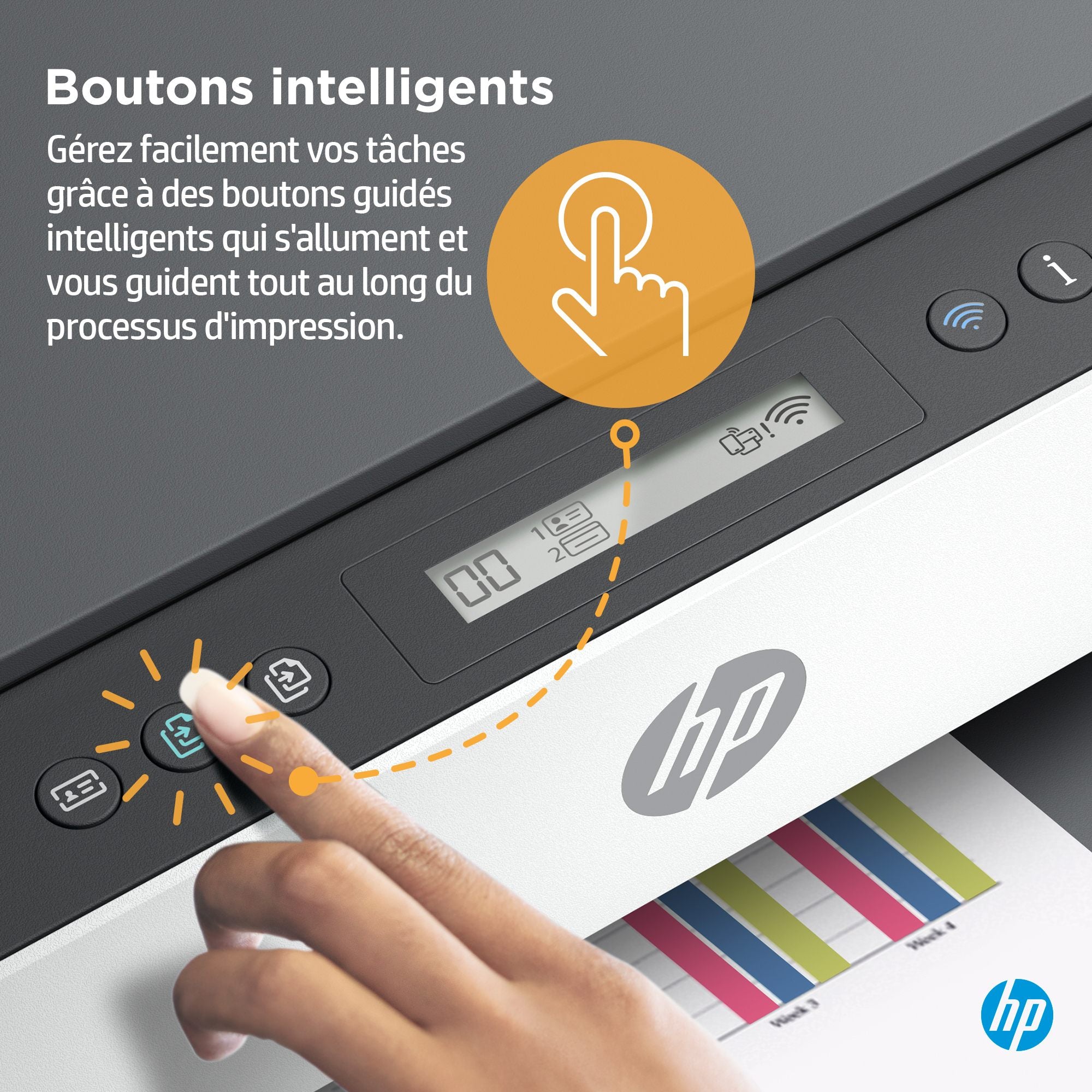 HP Smart Tank 7005 All-in-One MFP colour inkjet refillable A4 15ppm Print 250sheets USB Bluetooth imprimante Wi-Fi multifonction