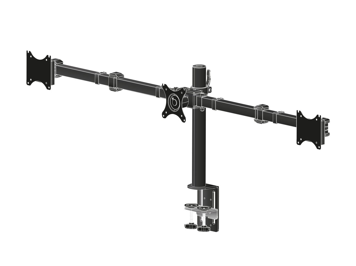 Desk Mount 10~27" VESA 75x75/100x100mm