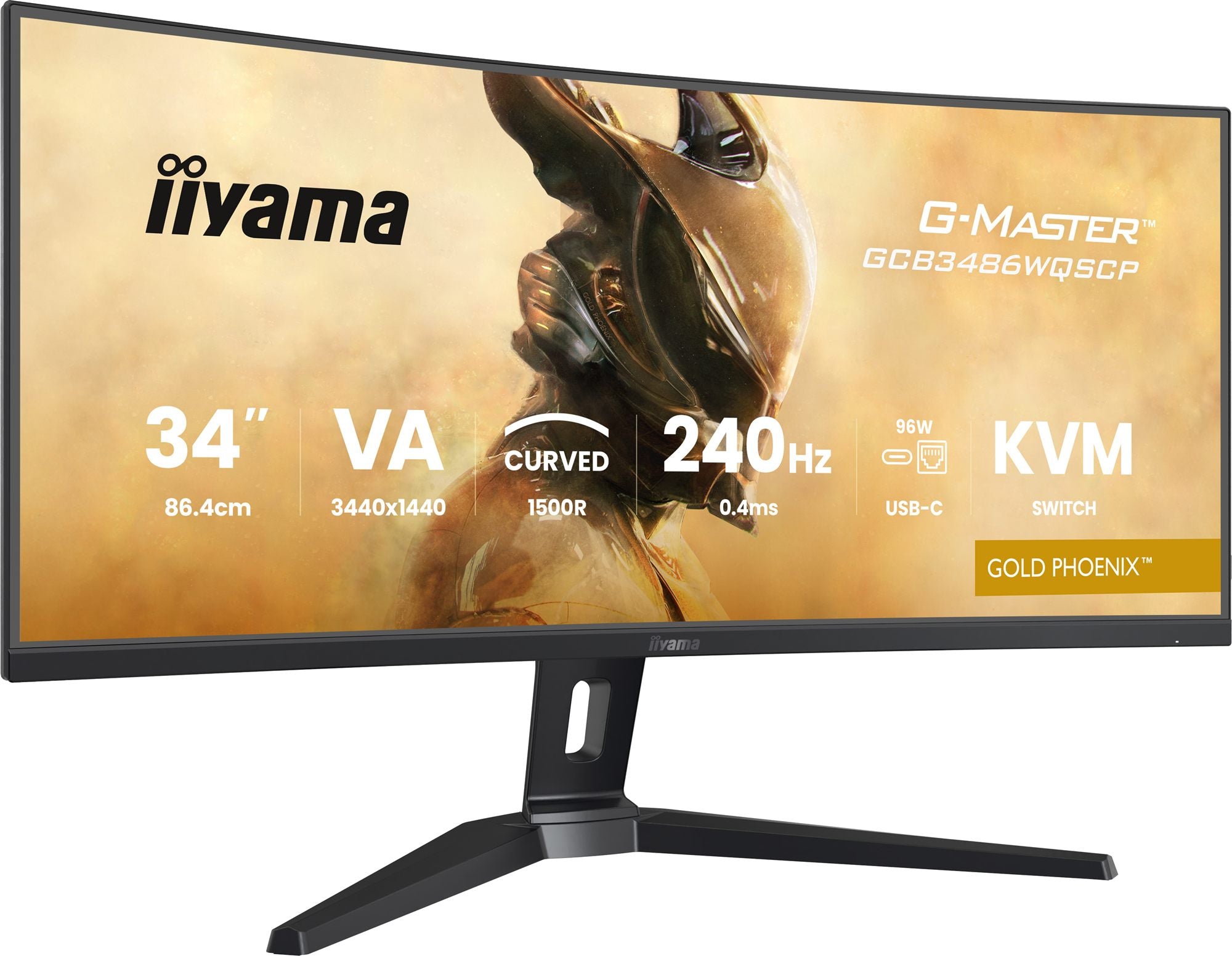 GCB3486WQSCP-B1 34" UW VA-Curved Gaming