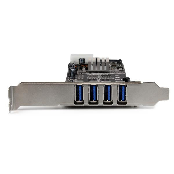 4 Port PCIe USB 3.0 Card w/2 Channels