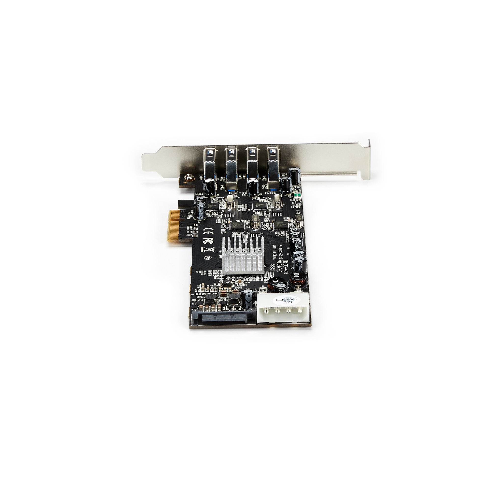 4 Port PCIe USB 3.0 Card w/4 Channels