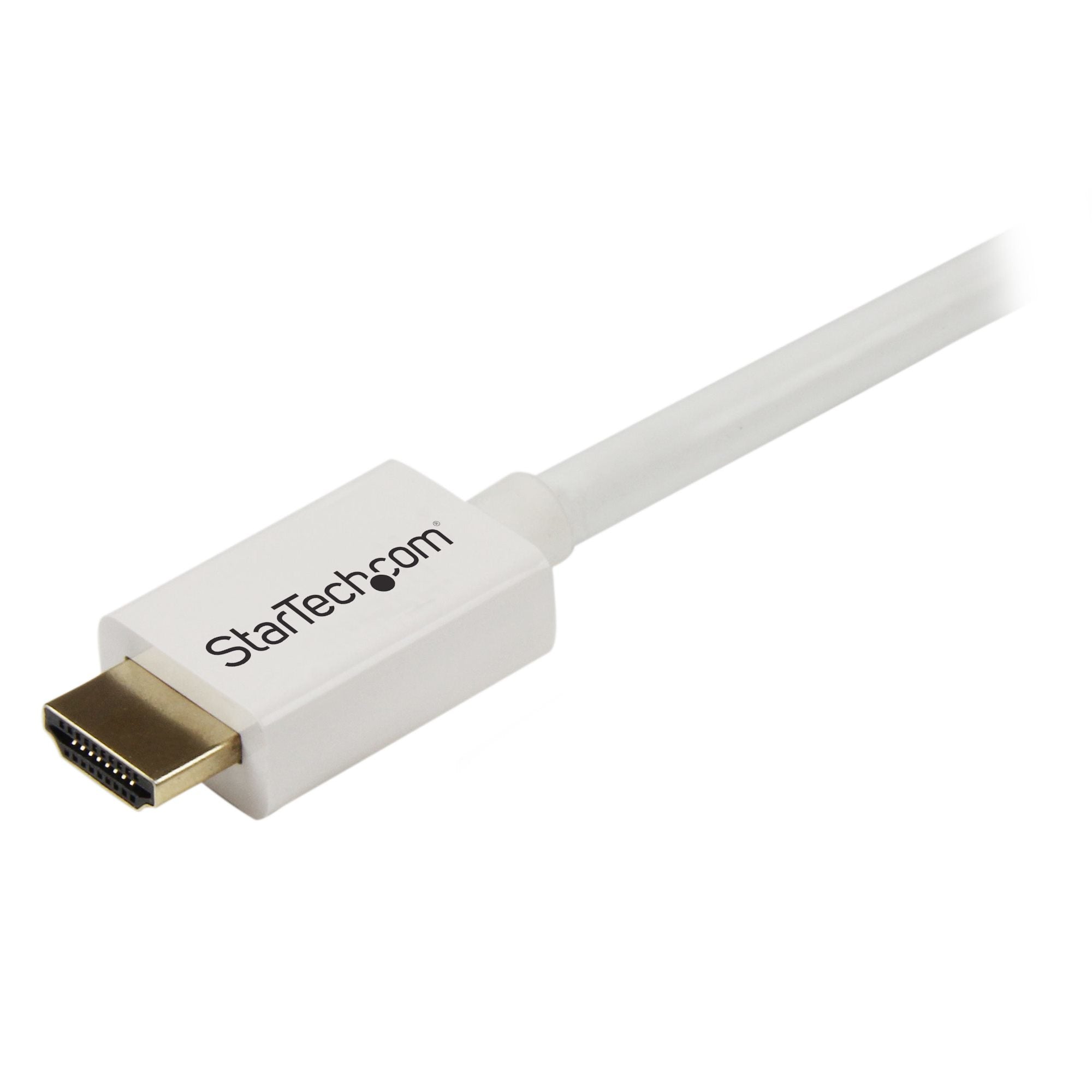 23 ft White CL3 In-wall HDMI Cable - M/M