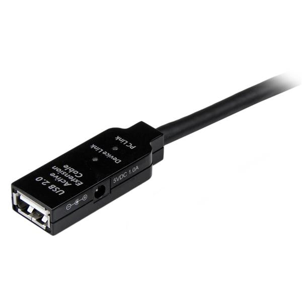 15m USB 2.0 Active Extension Cable - M/F