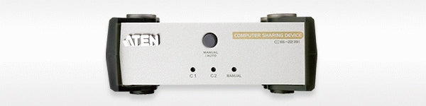 Aten CS231 KVM inversé 1PC - 2 utilisateurs VGA/USB