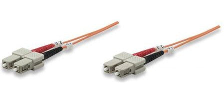 Intellinet 515818 câble de fibre optique 1 m SC OM1 Multicolore, Orange